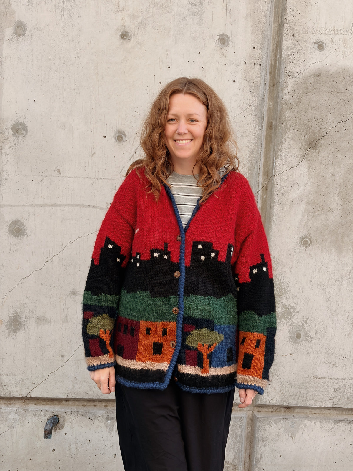 City Light Wool Cardi