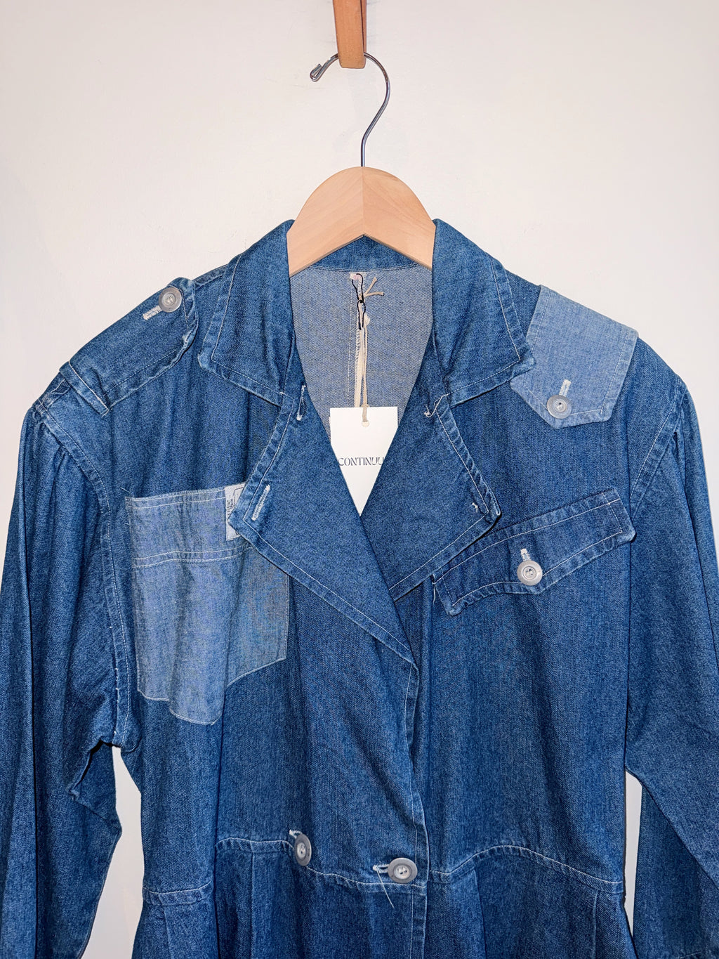 Hosh Kosh Denim Peplum Jacket