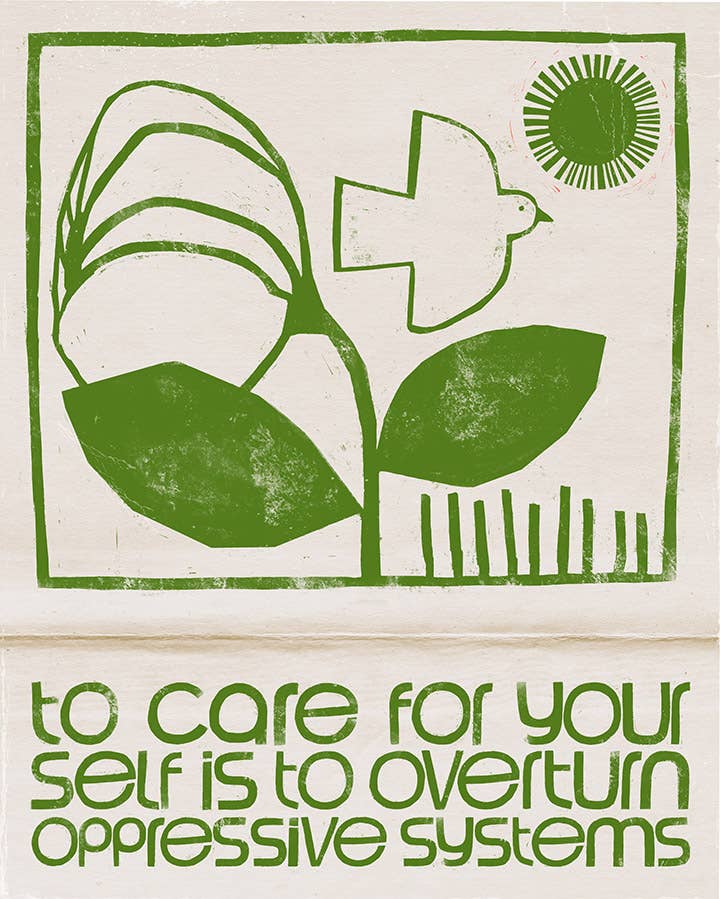 Self Care Art Print