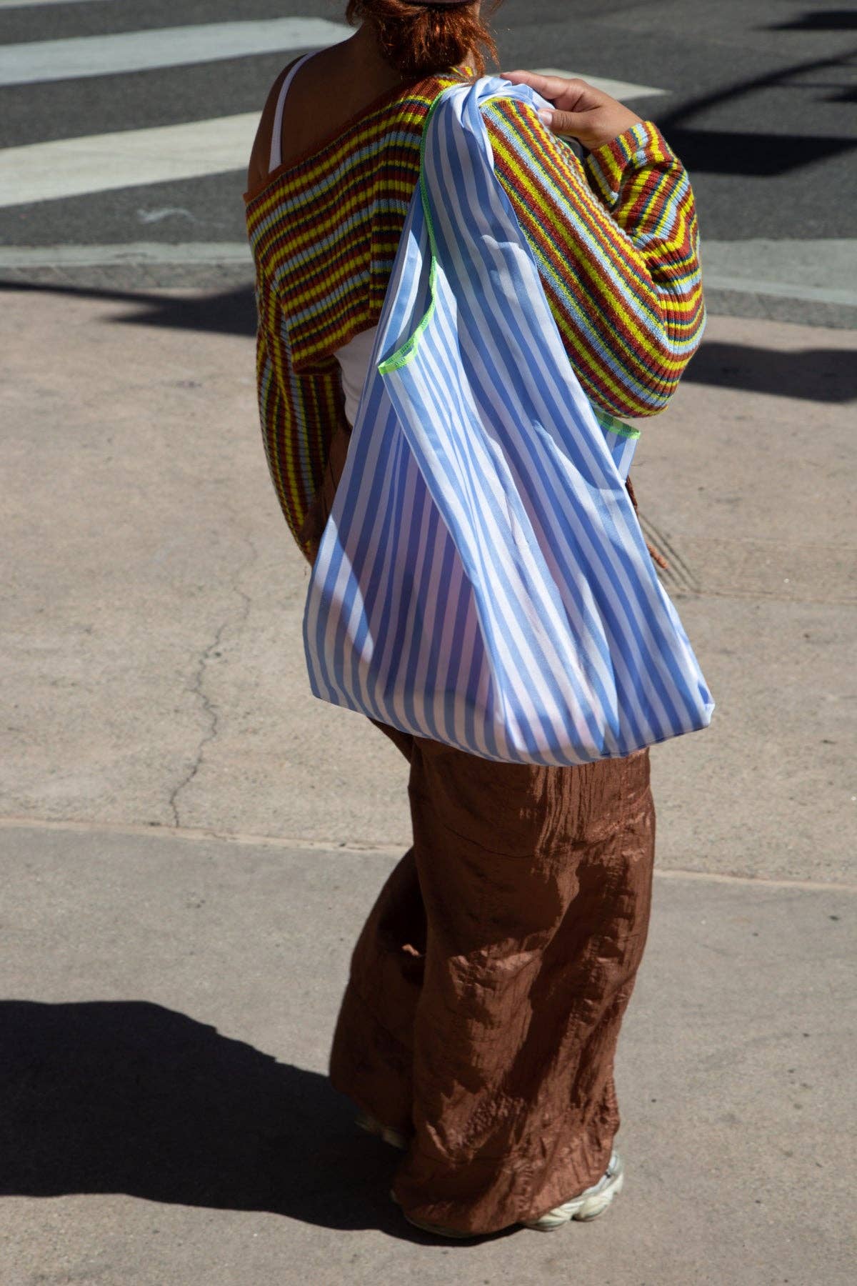 School Tie Fabric Bag