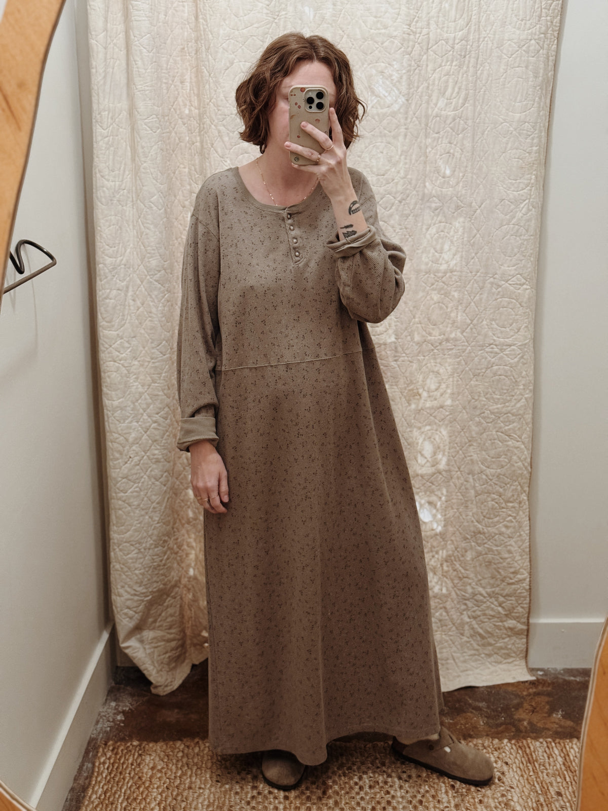 Ditsy Floral Thermal Maxi