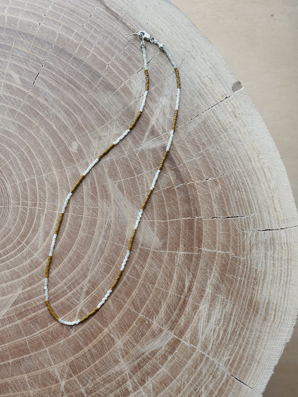 Green Glass Bead Necklaces