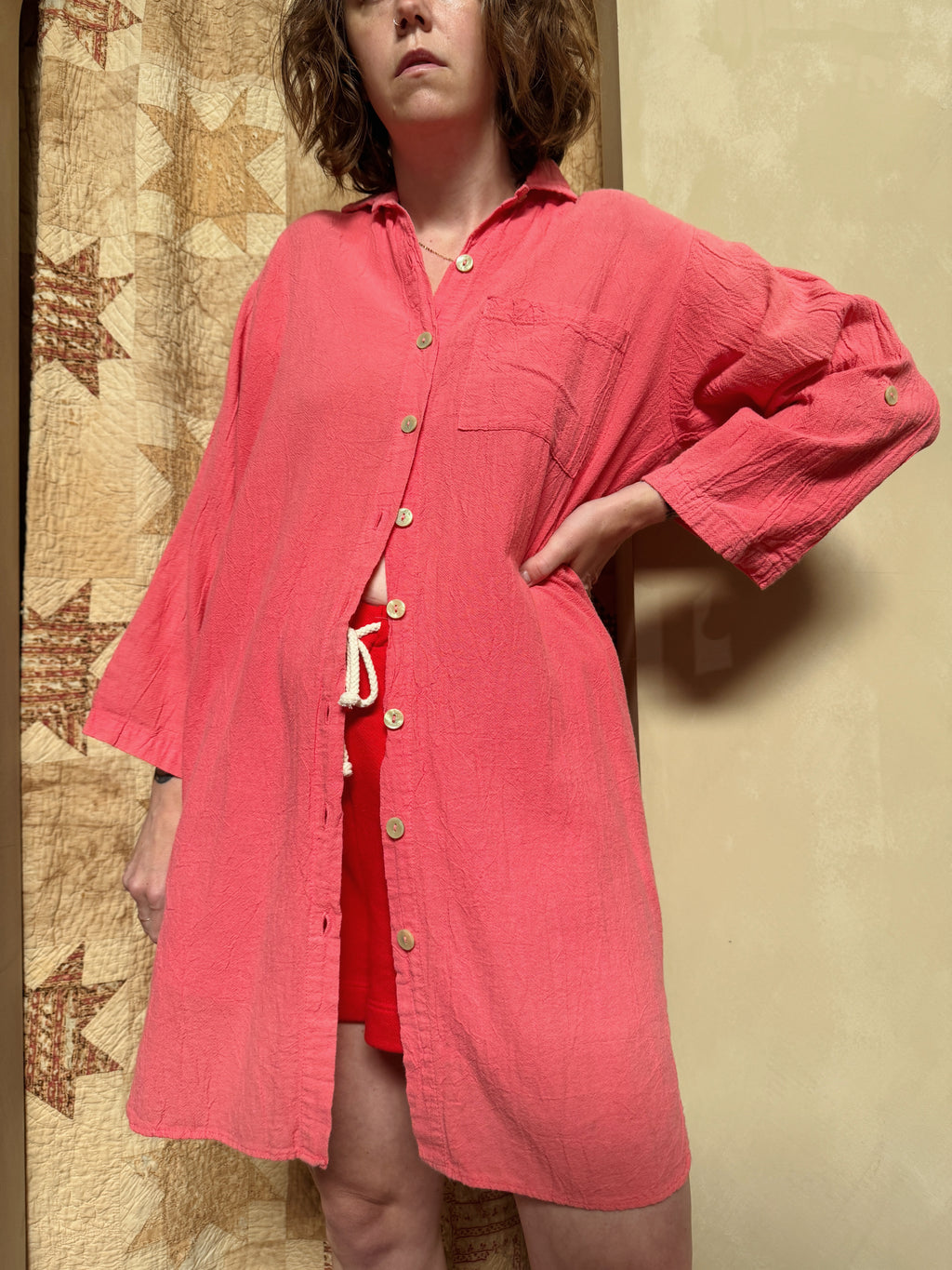 Peanut Punch Pink Tunic