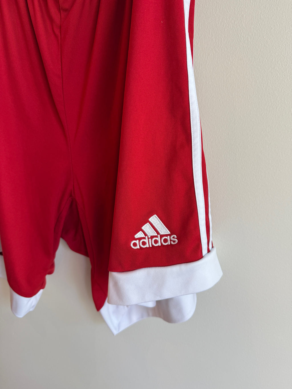 Adidas Red Track Shorts