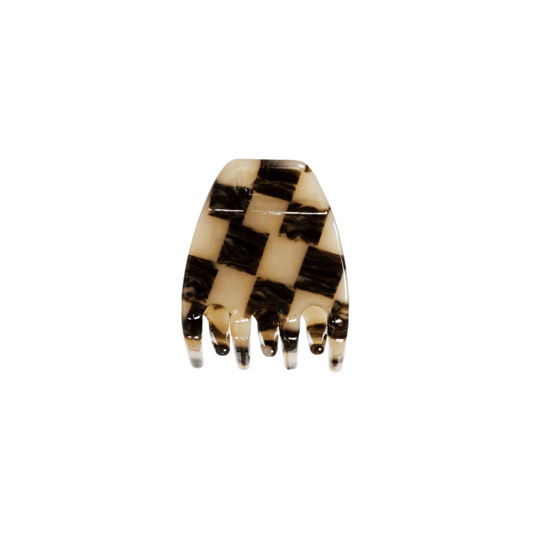 Mini Clip - Faded Checker