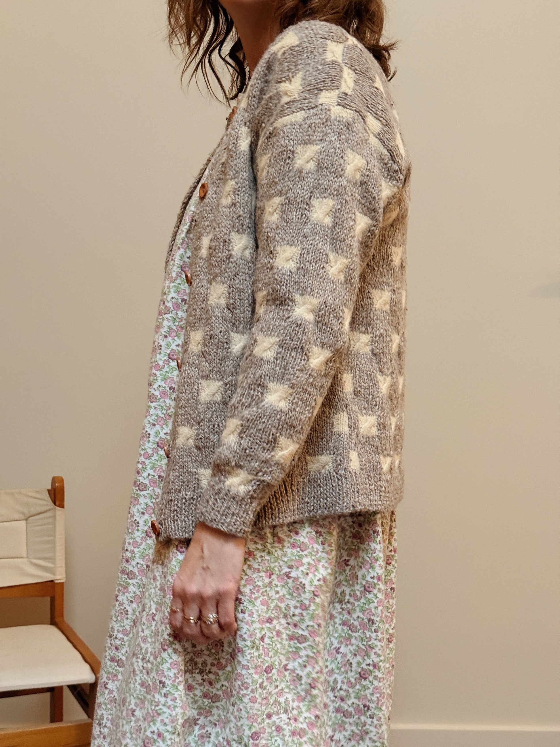 Donegal Wool Cardigan