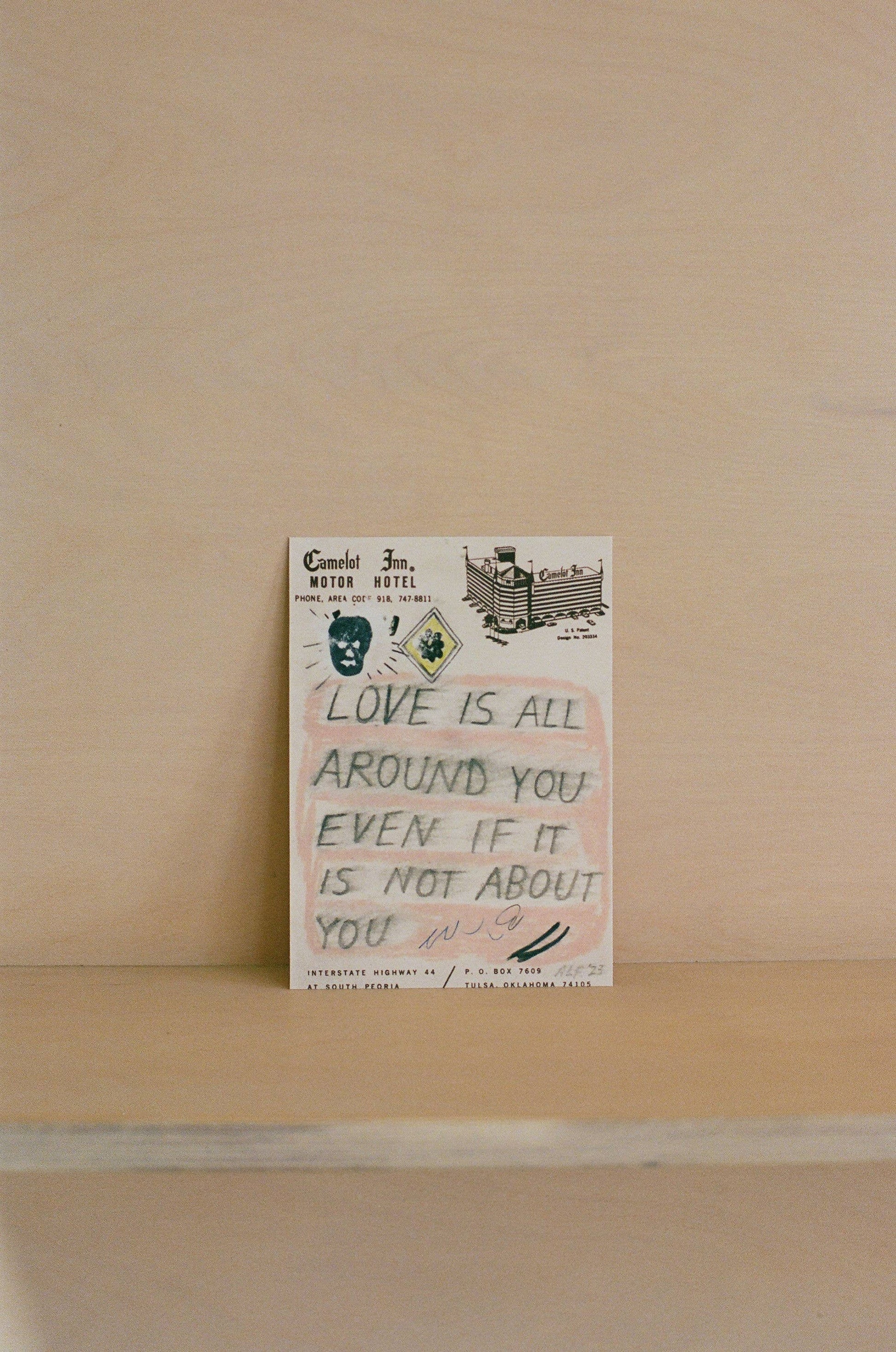 Love Is All Around You Art Print