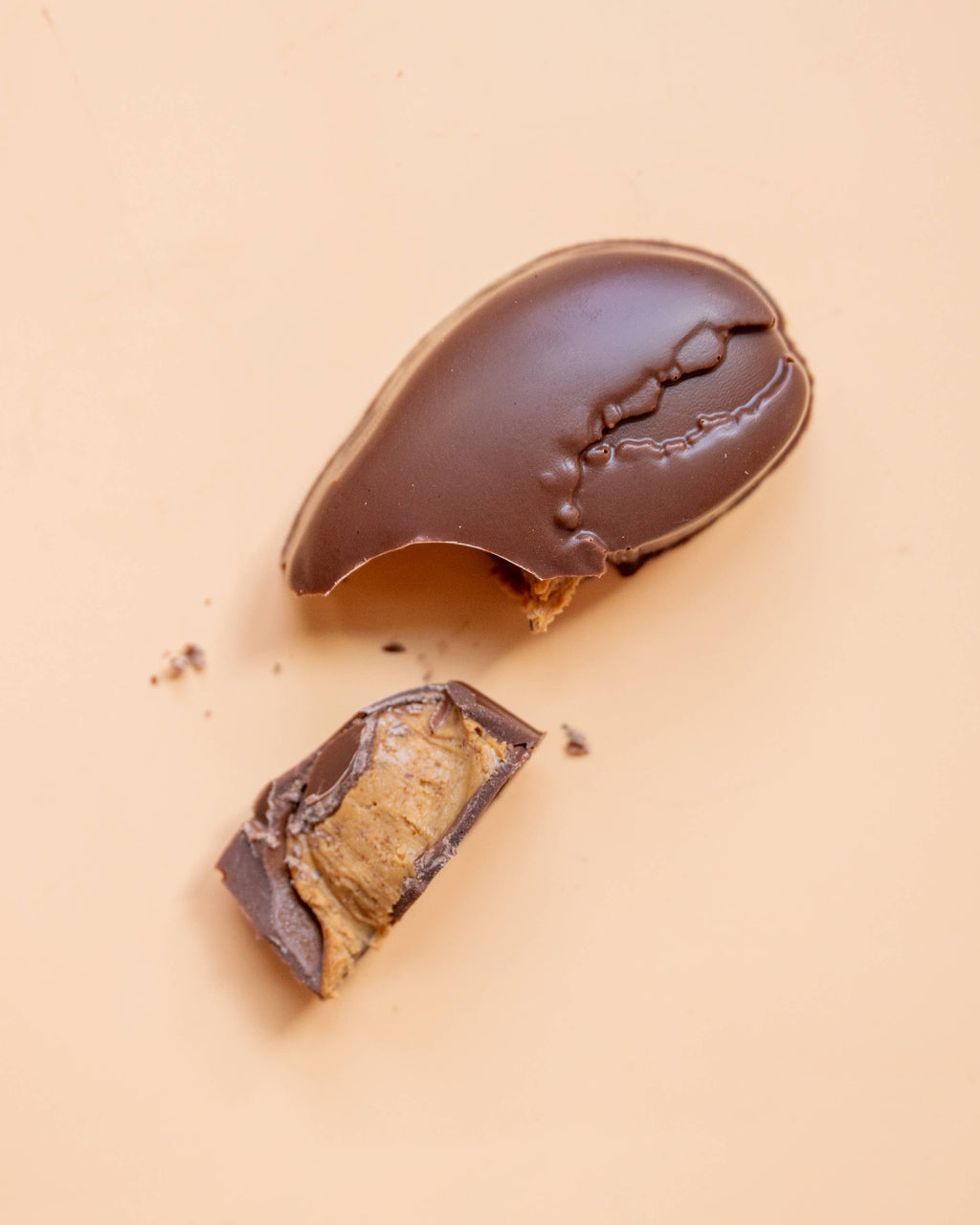 Milk Chocolate Peanut Butter Ganache Lobster Claws
