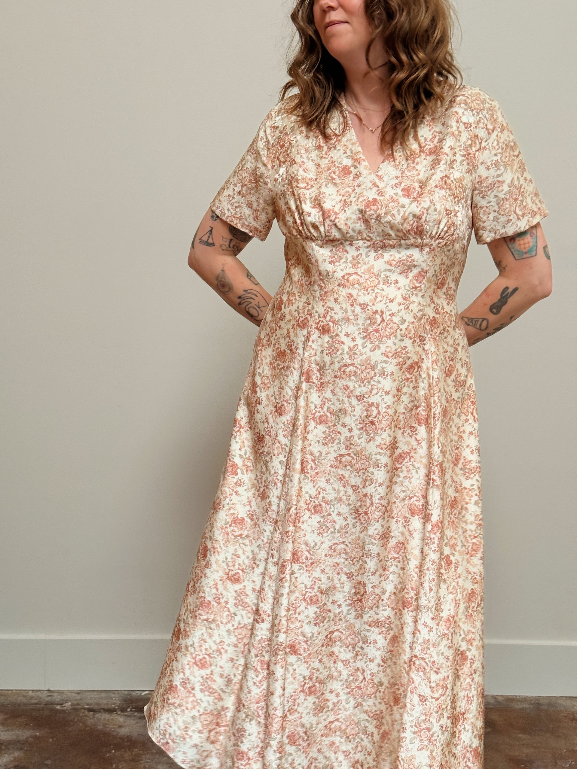 Laura Ashley 90's Floral Maxi – hoste