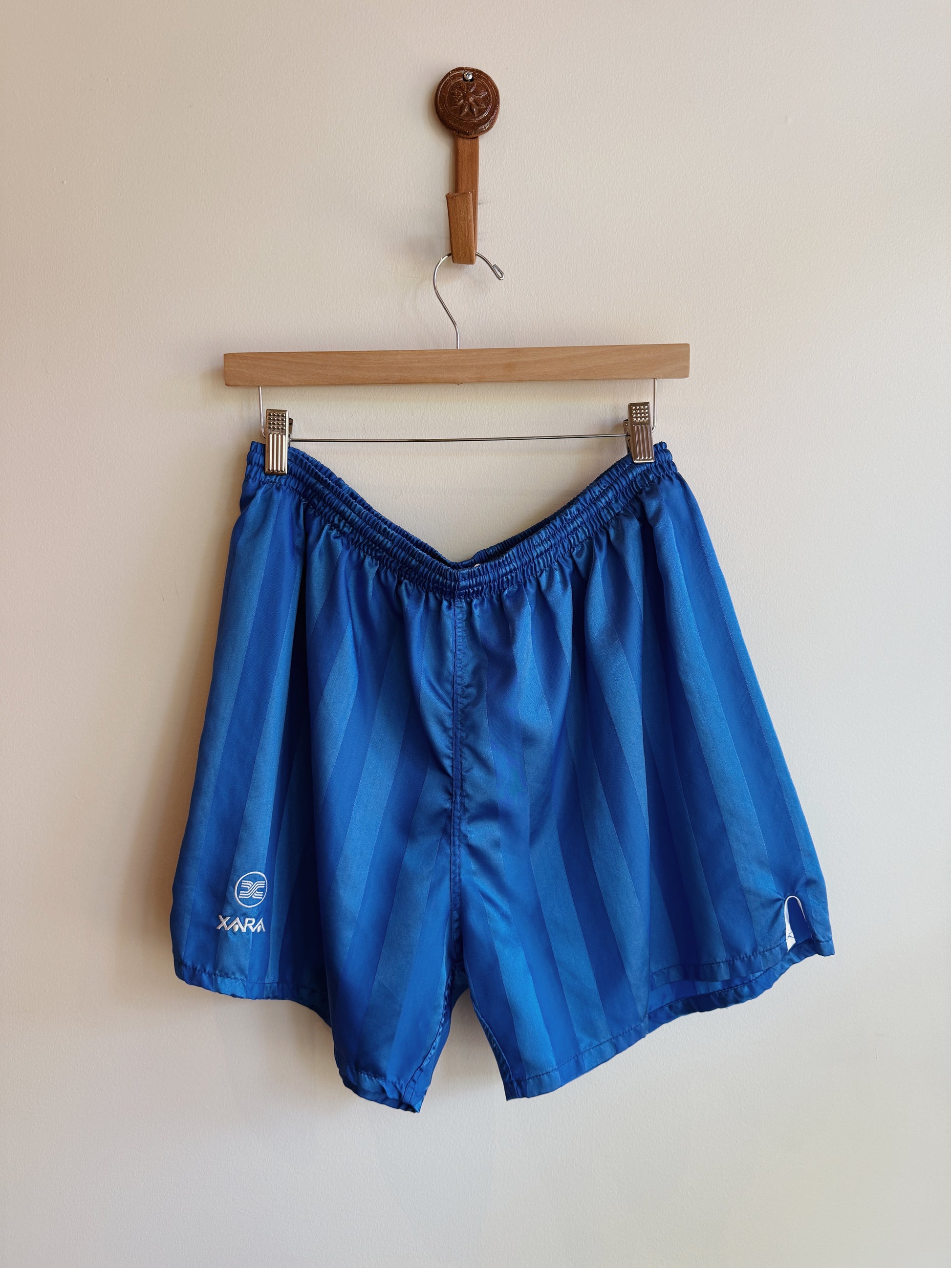 Blue Stripe Shorts