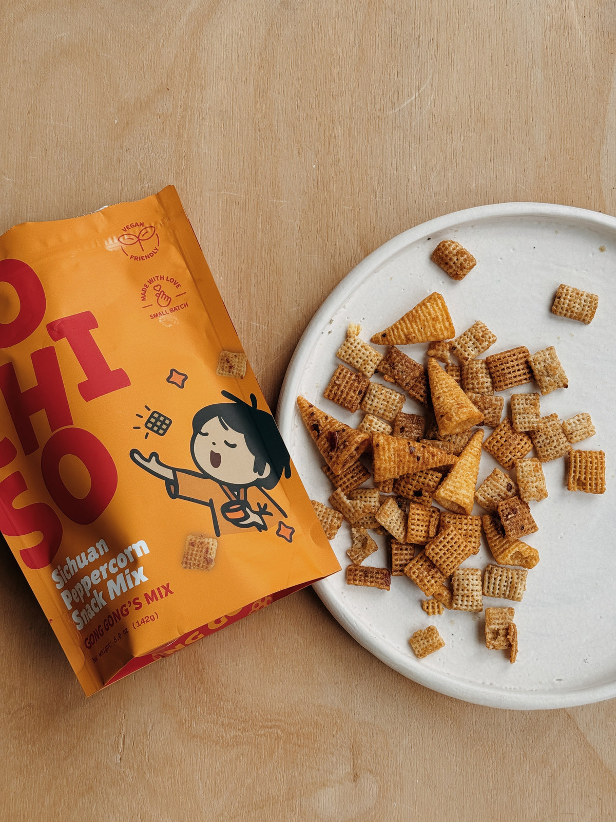 Sichuan Peppercorn Snack Mix