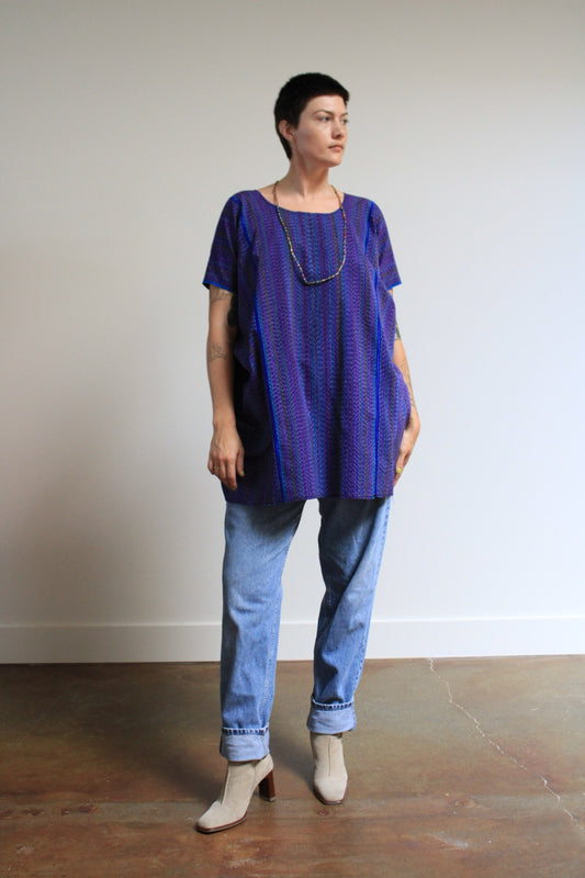 Woven Huipil Tunic