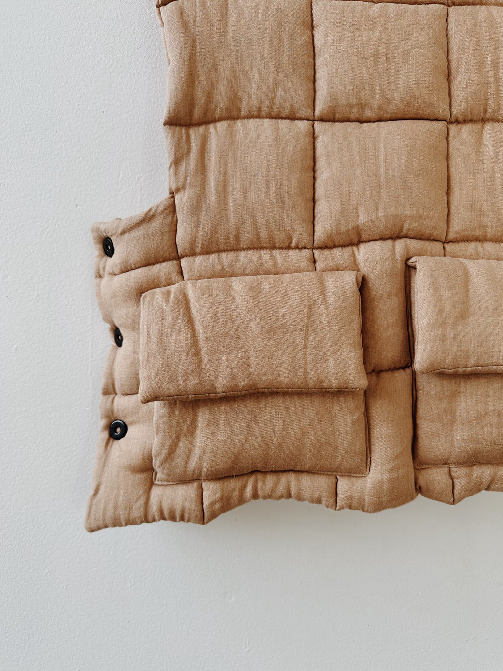 Quilted Wool Vest