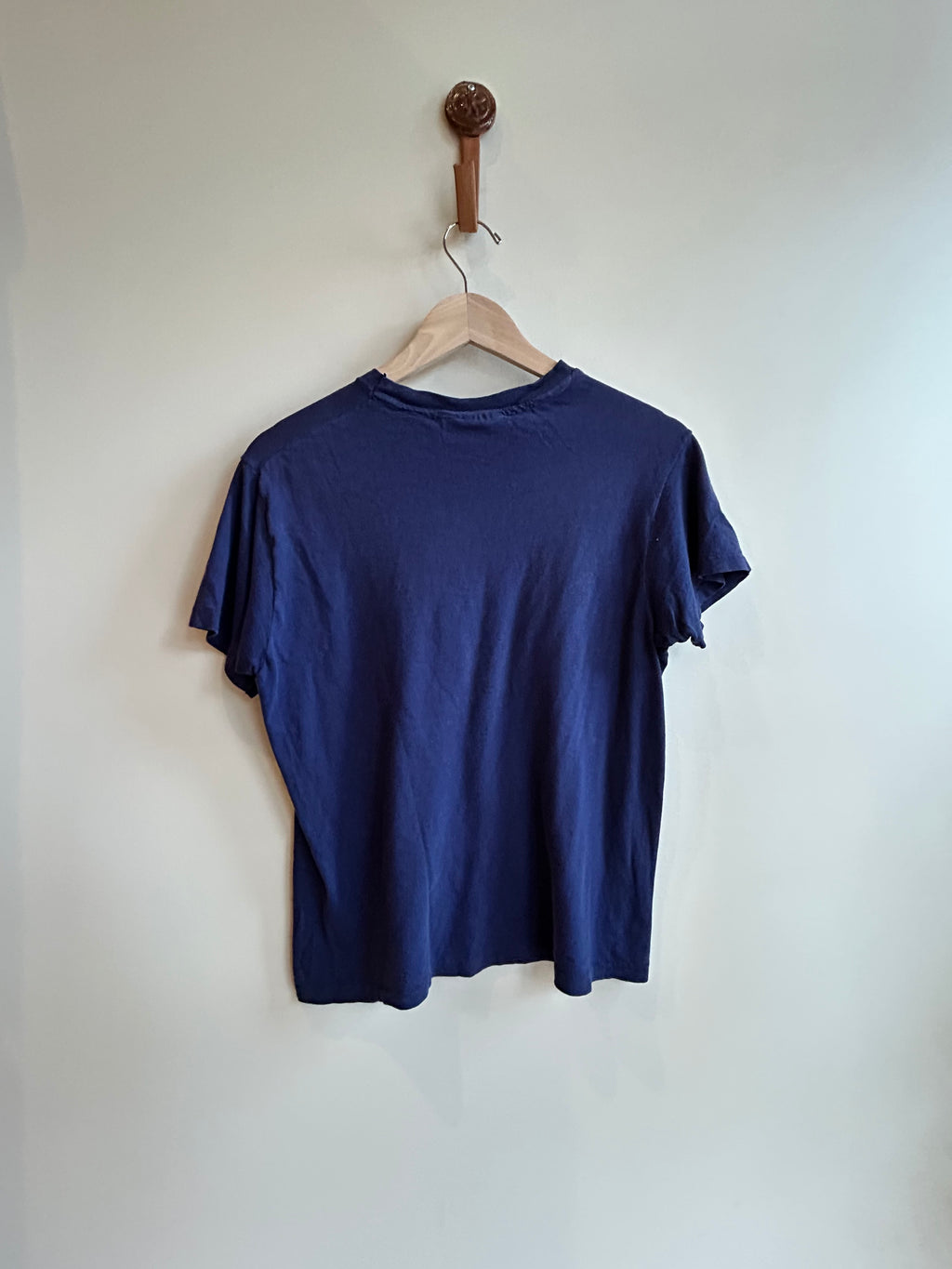 80s navy "Ski the Big One" tee