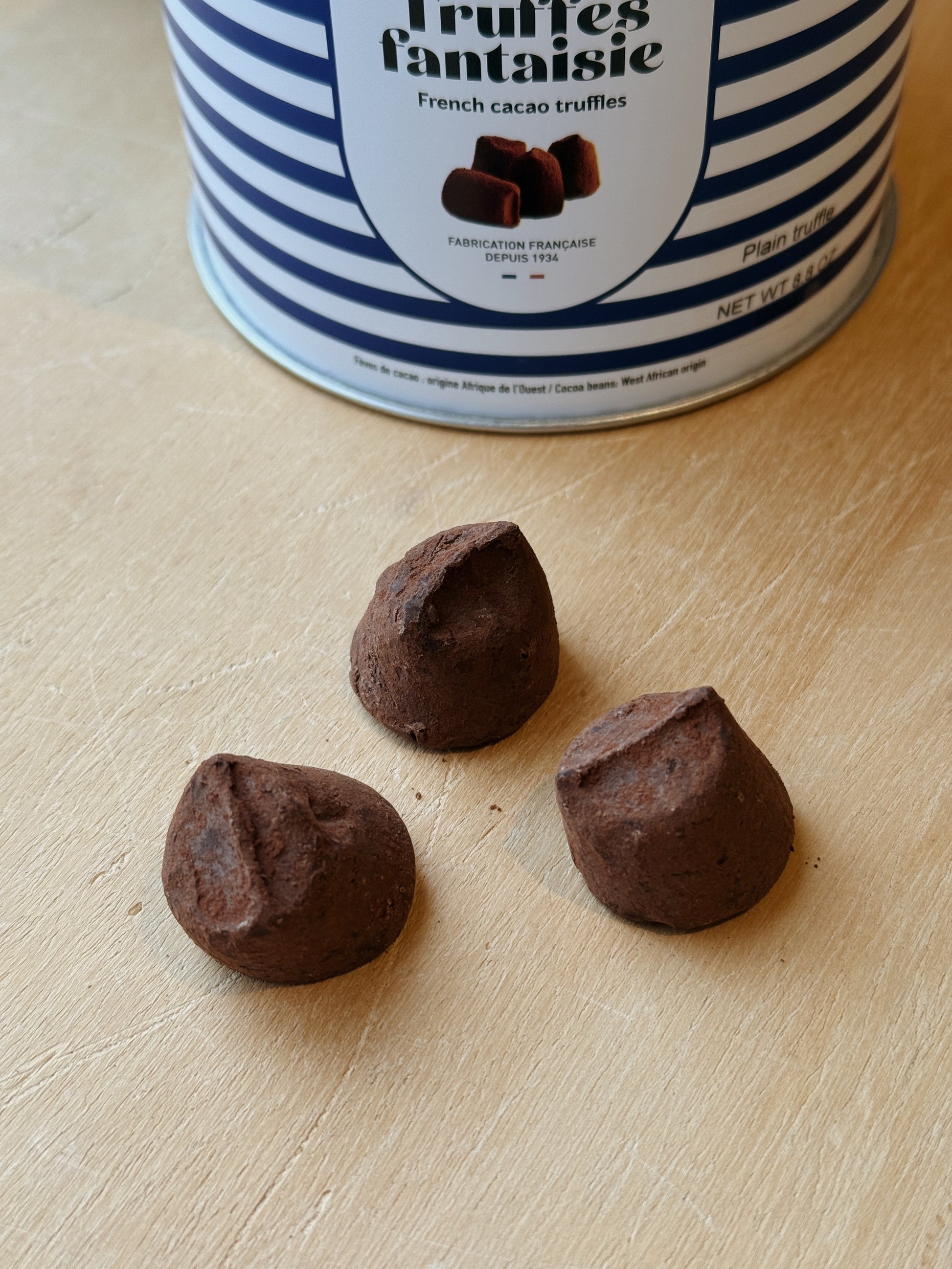 Cocoa-Powdered Truffles