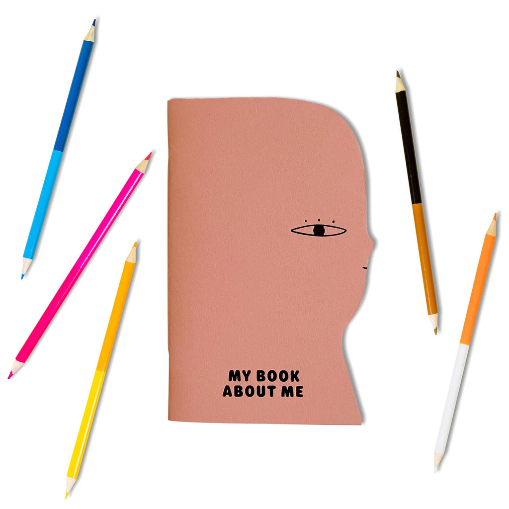 My Book About Me Coloring Journal