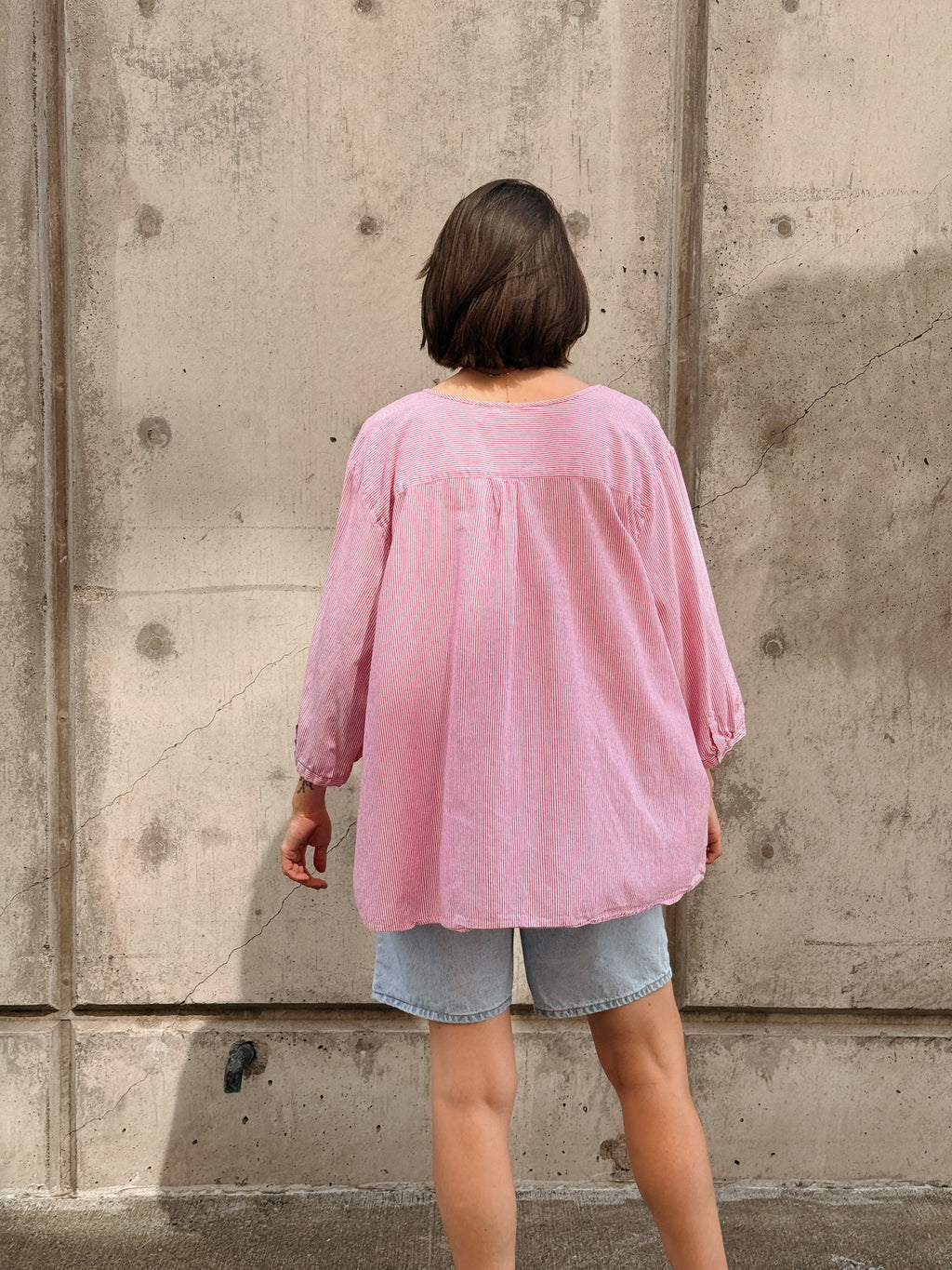 Pink Stripe Tunic