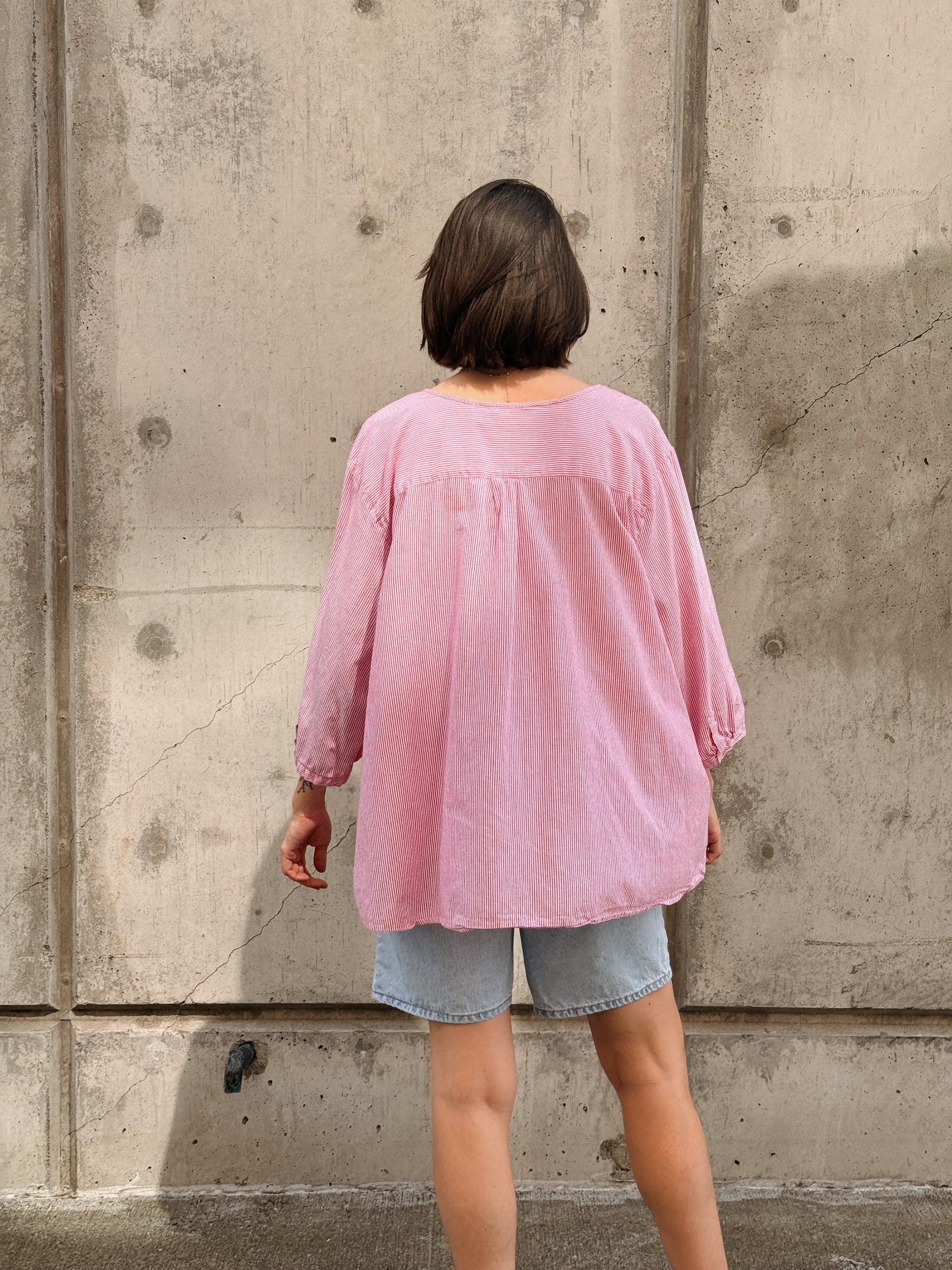 Pink Stripe Tunic