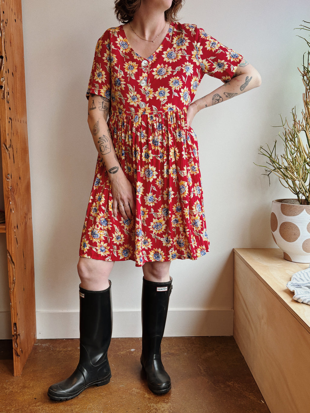 Sunflower Babydoll Mini