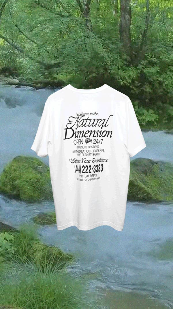 Natural Dimension Tee