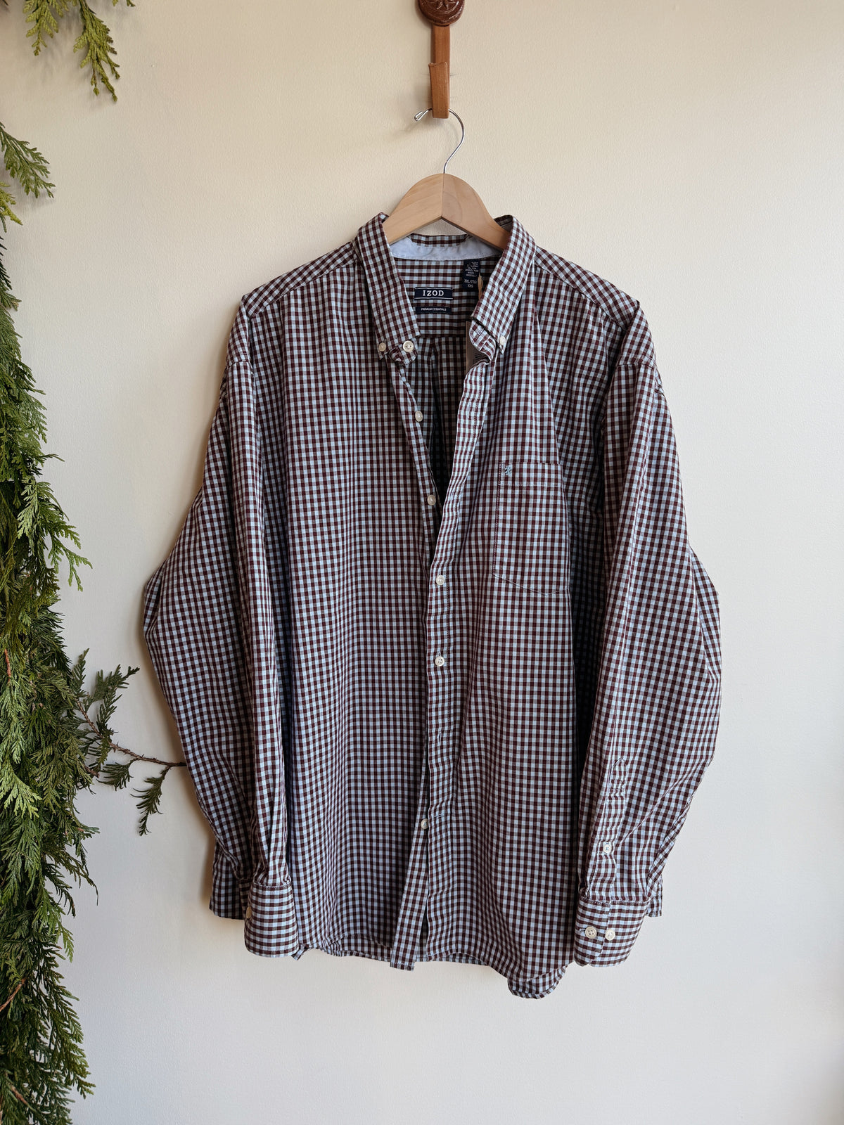 Izod Gingham Buttondown