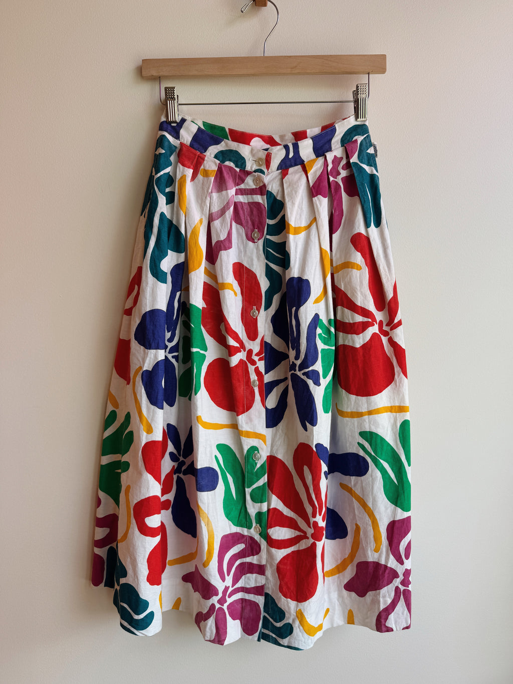 Paris - Cotton Midi Skirt