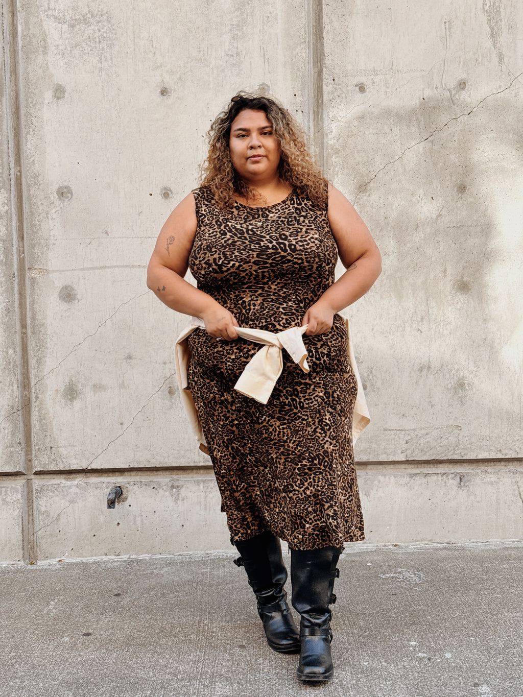 Leopard Travelers Dress