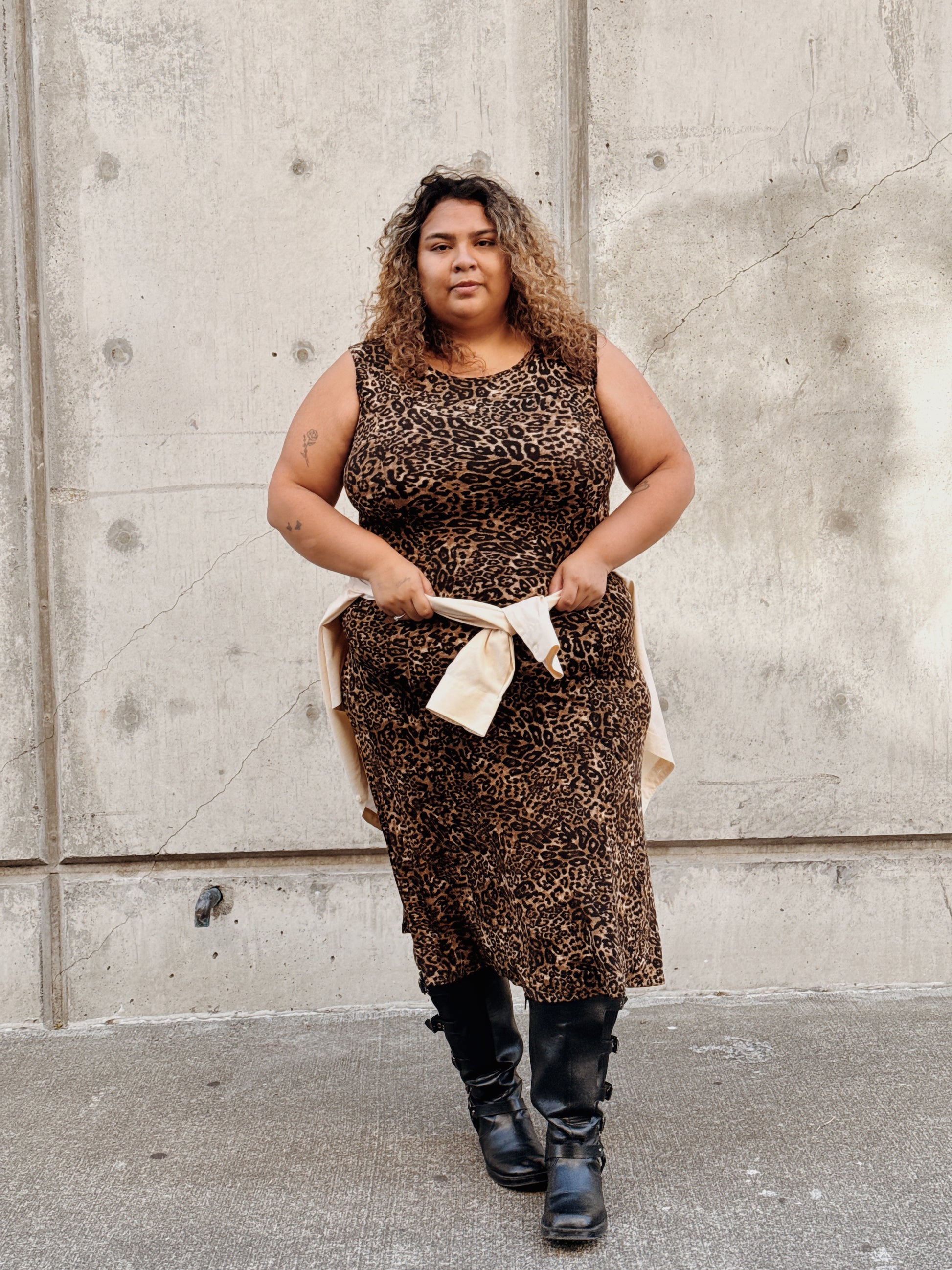 Leopard Travelers Dress
