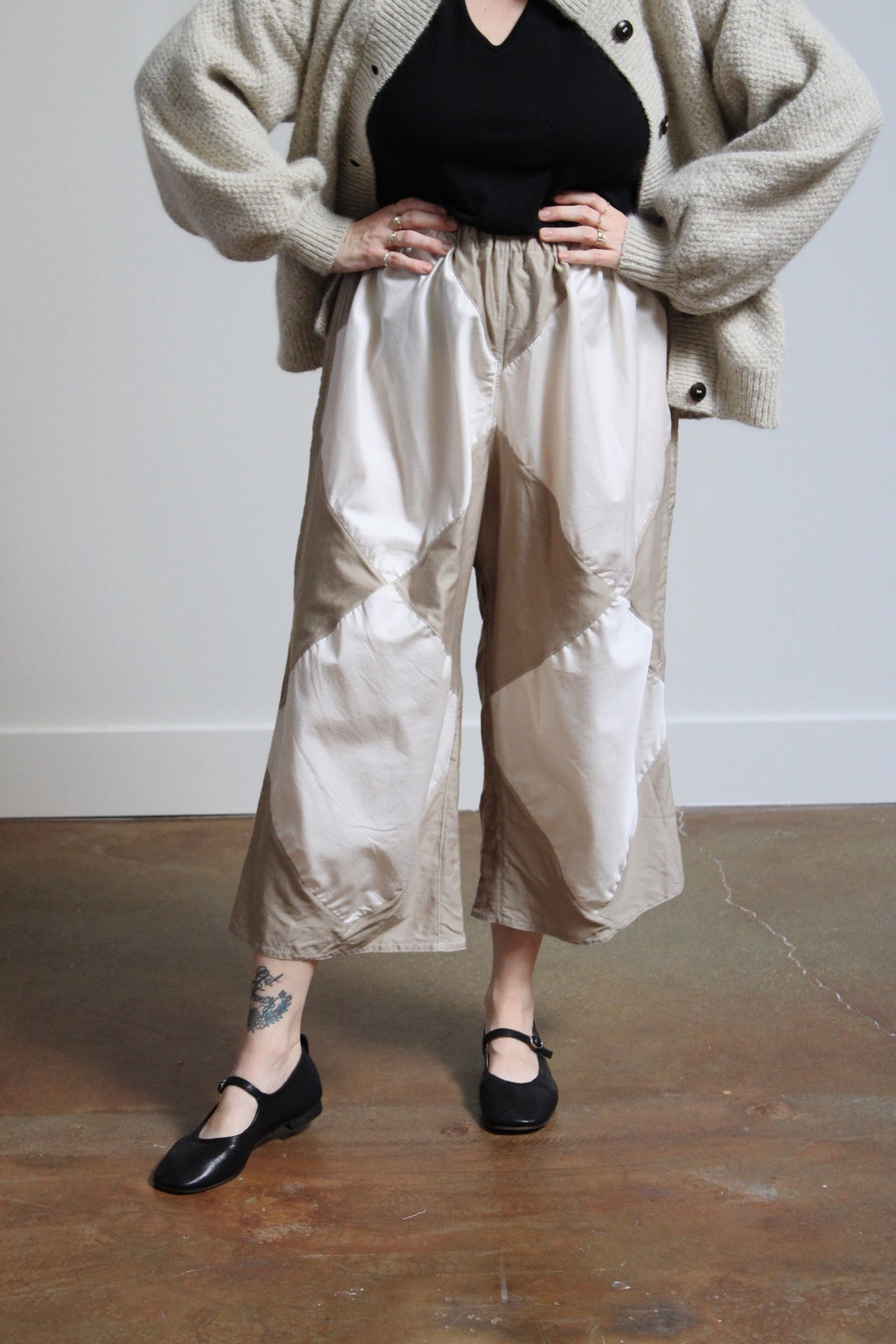 Archive Craft Diamond Pants - Cream