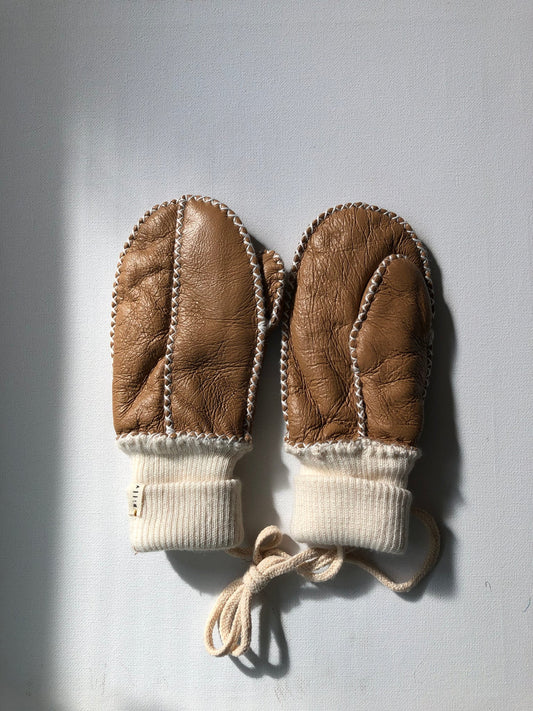 Kids Shearling Mittens