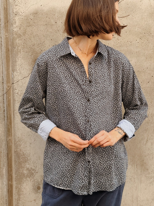 Floral Buttondown