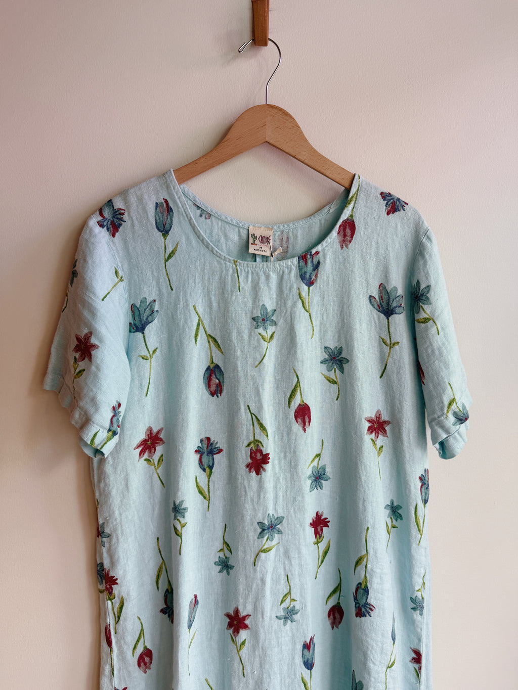 Floral Linen Maxi