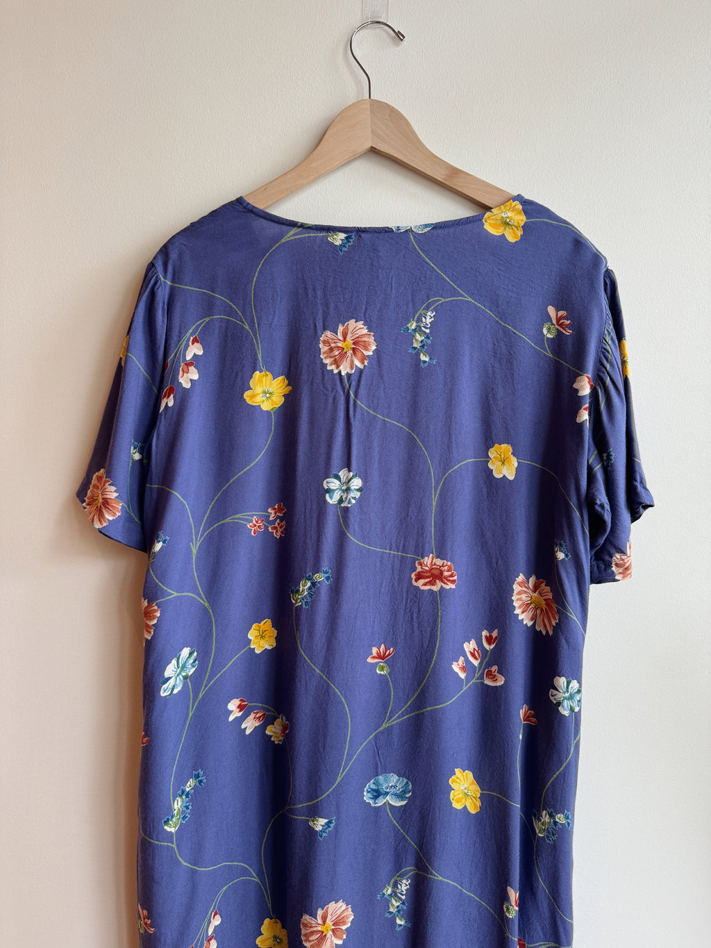 Periwinkle Floral Dress