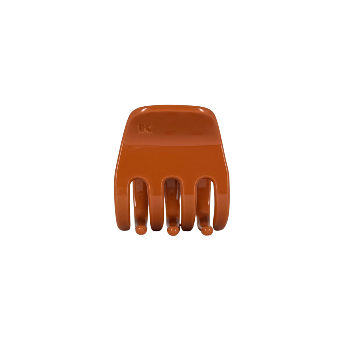 Small Hair Claw Clip — Clay