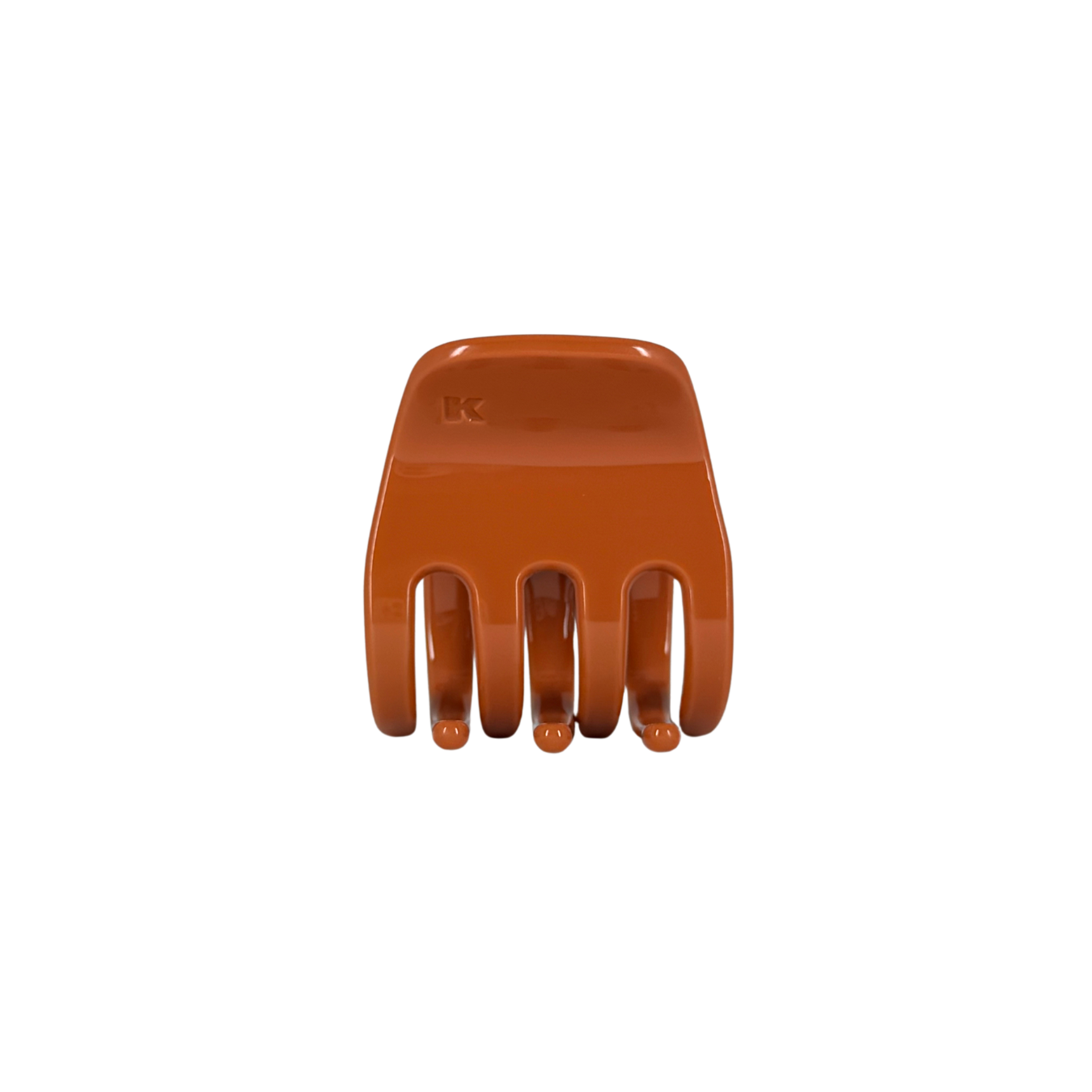 Small Hair Claw Clip — Clay