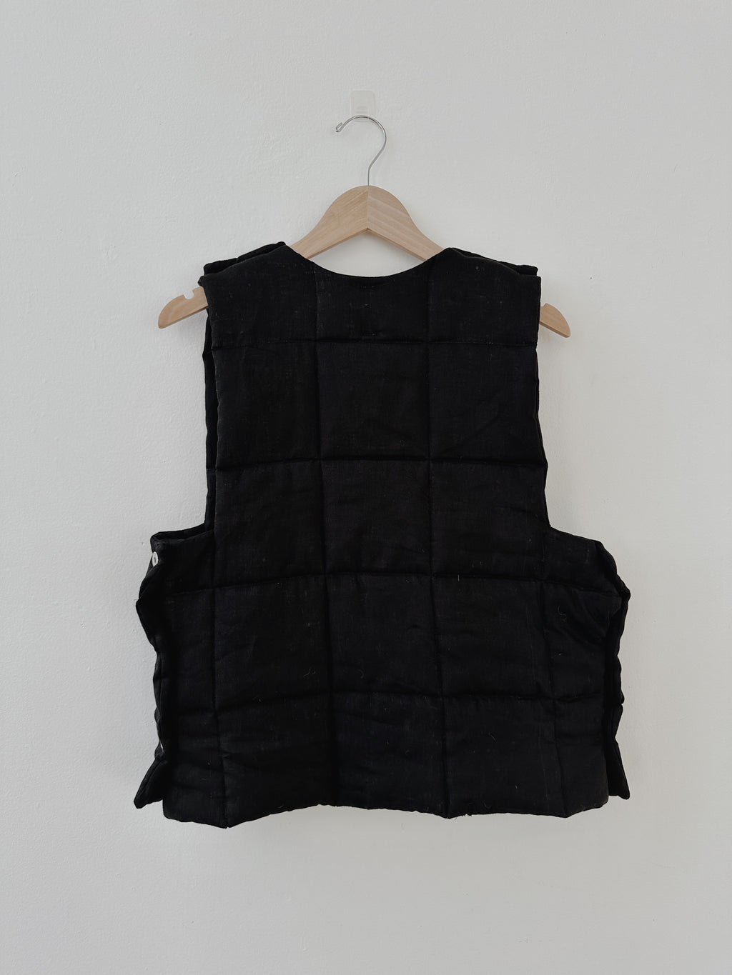 Quilted Wool Vest
