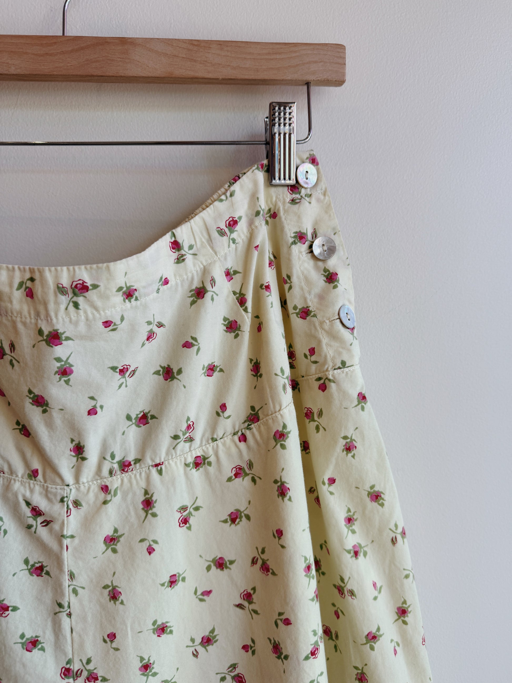 Cut Loose Floral Skirt