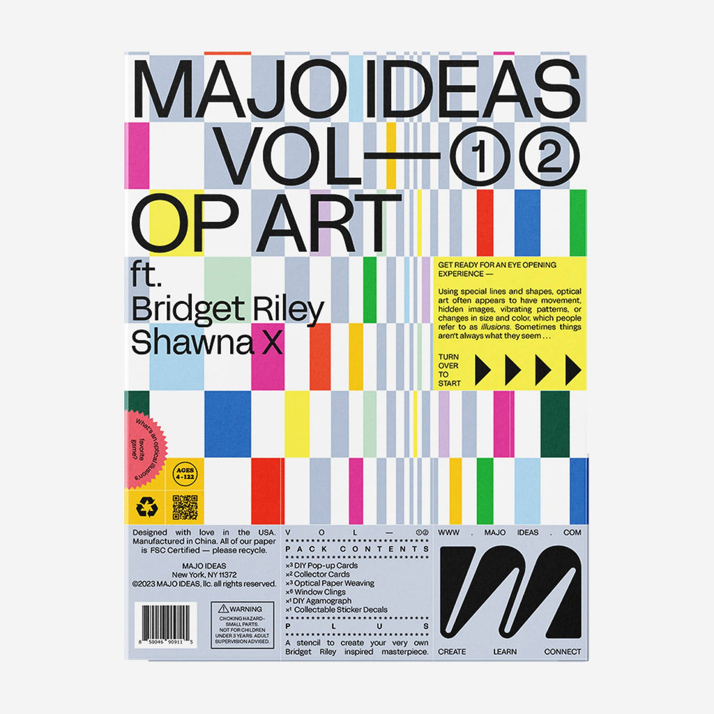 VOL ①② — OP ART Sticker Based Art Pack