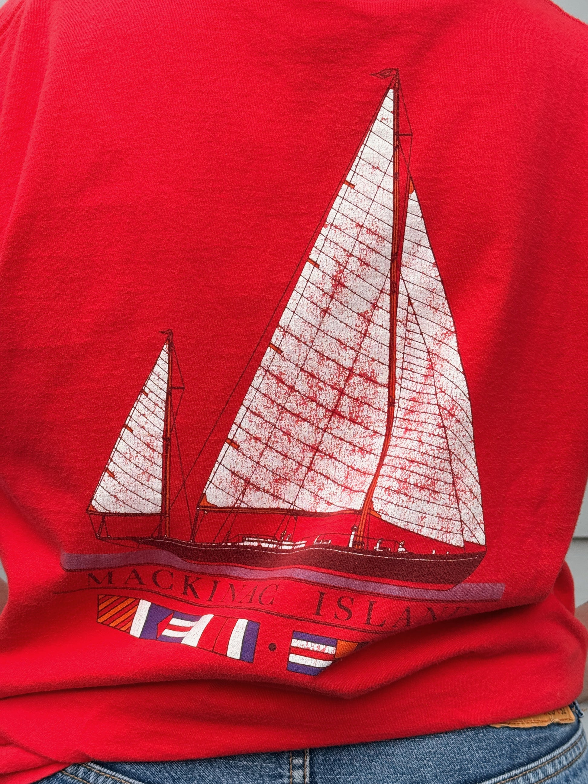 Mackinac Sailboat Tee