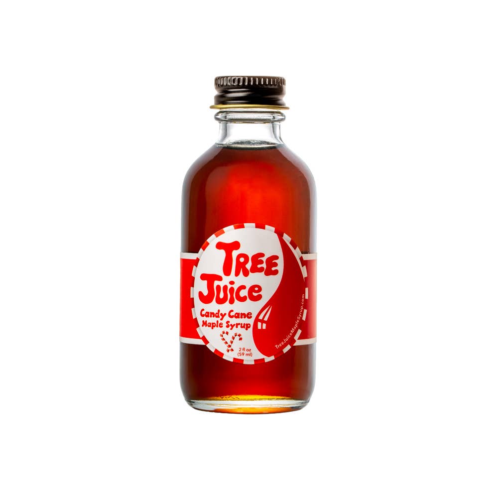 2oz Candy Cane Maple Syrup