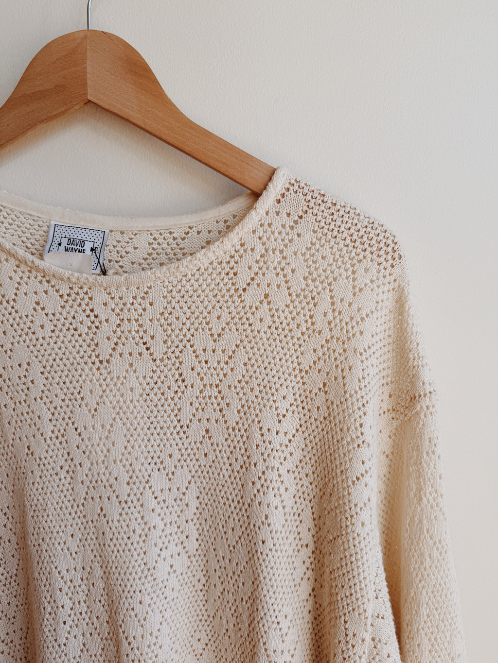Crochet Cream Mini
