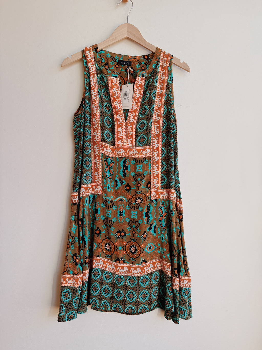 Silk Drop Waist Mini