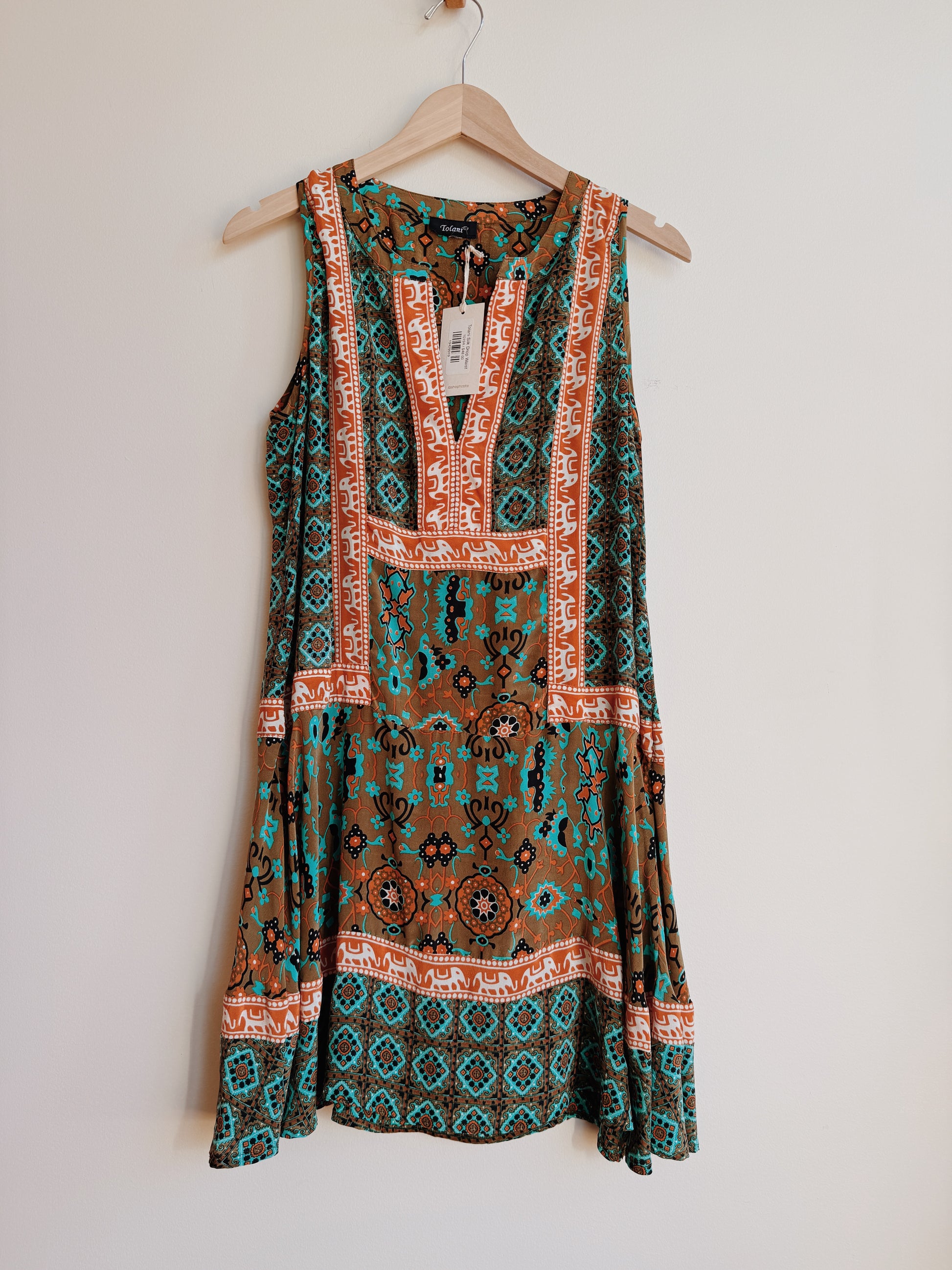 Silk Drop Waist Mini