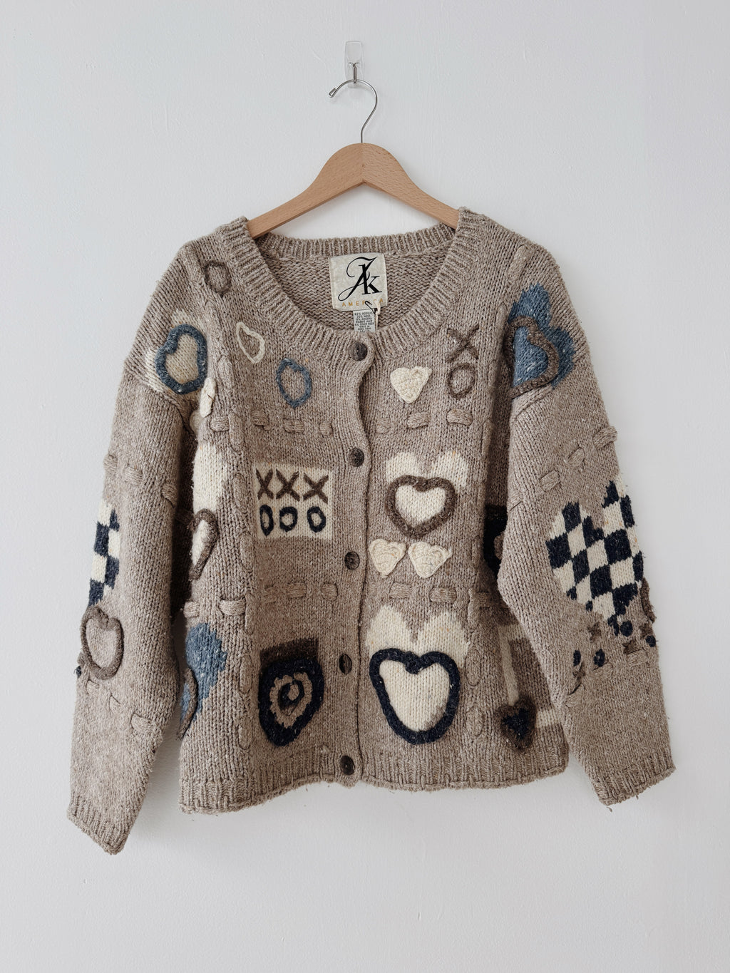 3D Love Cardigan