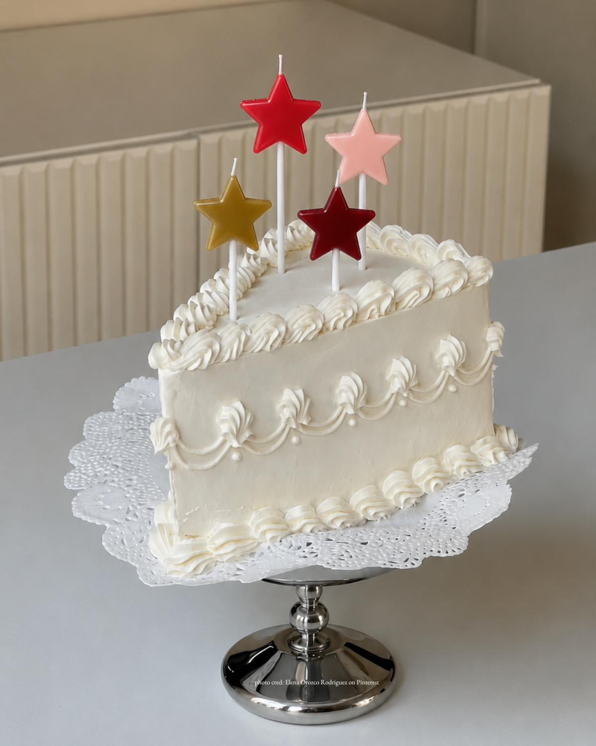 Star Candles - Cherry, Burgundy, Olive, Blush