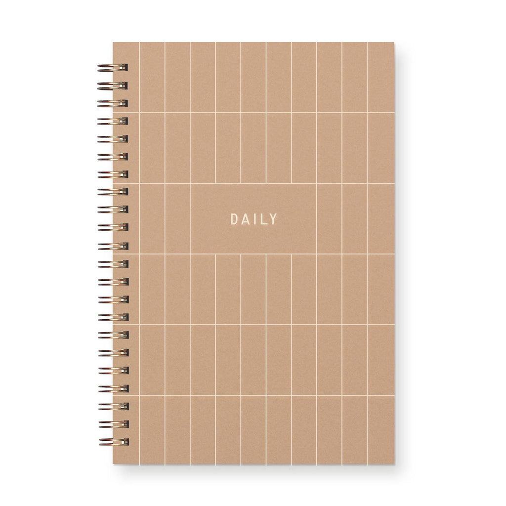 Grid Undated Weekly Planner Journal