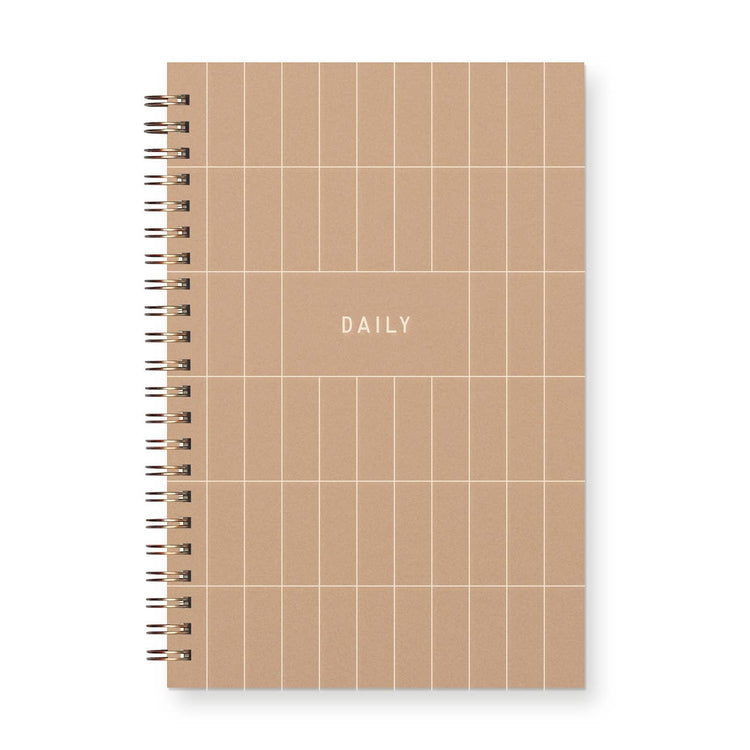 Grid Undated Weekly Planner Journal