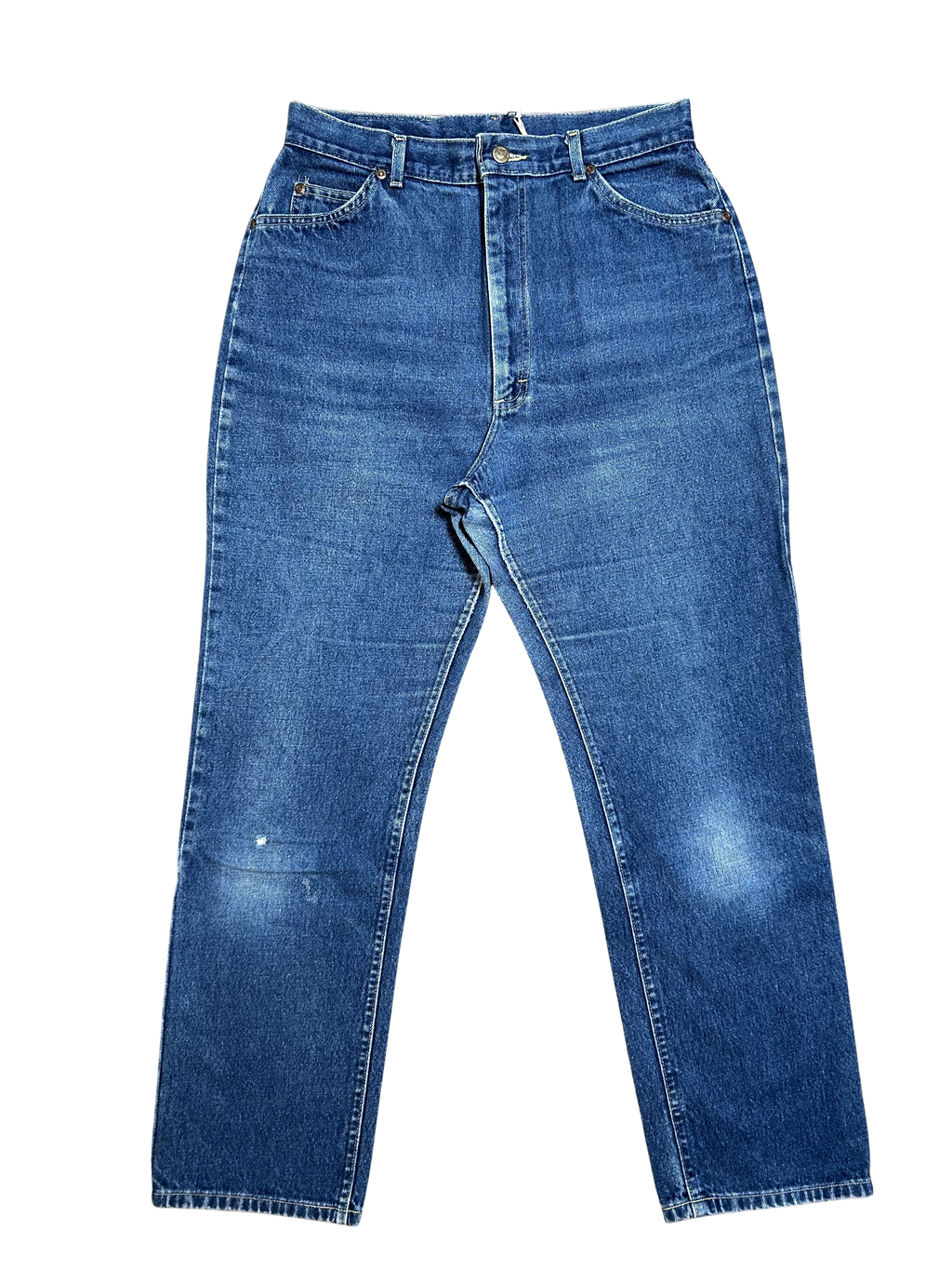 Lee dark wash high waisted jeans