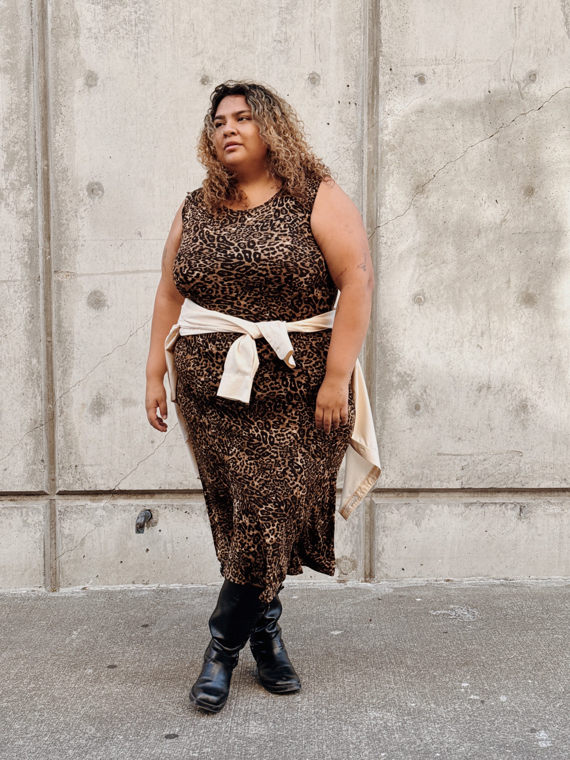 Leopard Travelers Dress