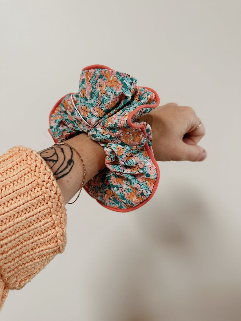 Ditsy Floral Scrunchie